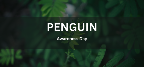 Penguin Awareness Day [पेंगुइन जागरूकता दिवस]